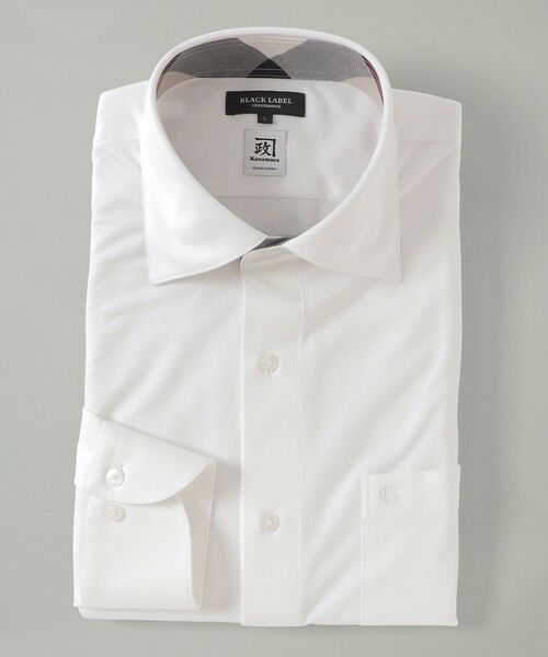 BLUE LABEL / BLACK LABEL CRESTBRIDGE / ブルーレーベル / ブラックレーベル・クレストブリッジ  シャツ・ブラウス | カネマサソリッドジャージーセミワイドカラーシャツ | 詳細7