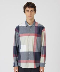 BLUE LABEL / BLACK LABEL CRESTBRIDGE / ブルーレーベル / ブラックレーベル・クレストブリッジ  シャツ・ブラウス | ナイロントリコットクレストブリッジチェックシャツ