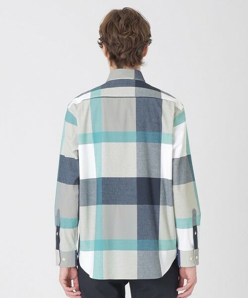 セール】 ナイロントリコットクレストブリッジチェックシャツ