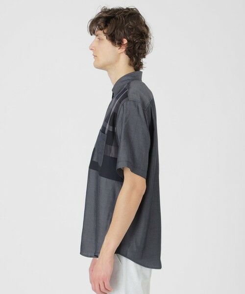 BLUE LABEL / BLACK LABEL CRESTBRIDGE / ブルーレーベル / ブラックレーベル・クレストブリッジ  シャツ・ブラウス | デニムライクキュプラパッチワークシャツ | 詳細6