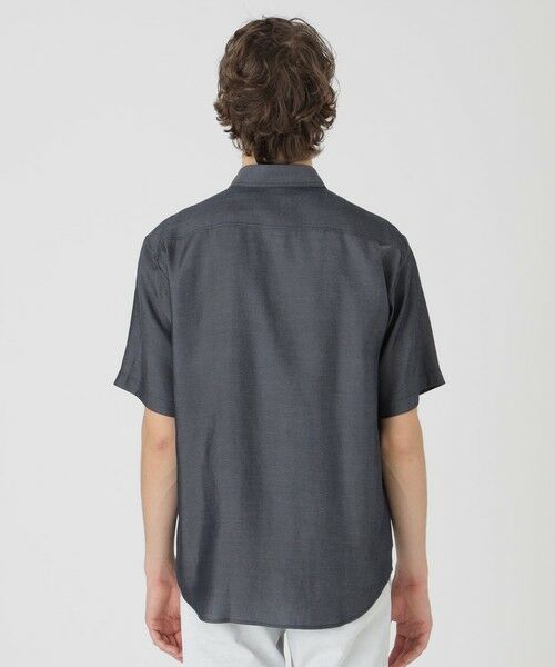 BLUE LABEL / BLACK LABEL CRESTBRIDGE / ブルーレーベル / ブラックレーベル・クレストブリッジ  シャツ・ブラウス | デニムライクキュプラパッチワークシャツ | 詳細7