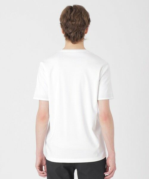 BLUE LABEL / BLACK LABEL CRESTBRIDGE / ブルーレーベル / ブラックレーベル・クレストブリッジ  カットソー | マーセライズVネックTシャツ | 詳細3