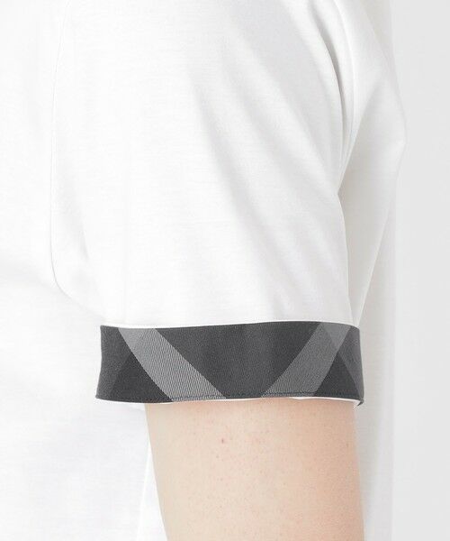 BLUE LABEL / BLACK LABEL CRESTBRIDGE / ブルーレーベル / ブラックレーベル・クレストブリッジ  カットソー | マーセライズVネックTシャツ | 詳細4