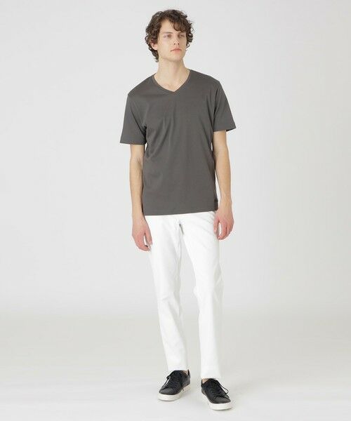 BLUE LABEL / BLACK LABEL CRESTBRIDGE / ブルーレーベル / ブラックレーベル・クレストブリッジ  カットソー | マーセライズVネックTシャツ | 詳細7