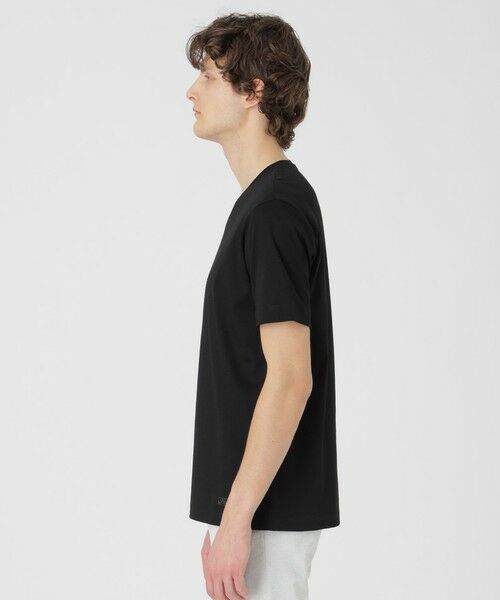 セール】 マーセライズVネックTシャツ （カットソー）｜BLUE
