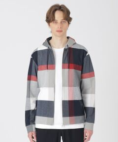 BLUE LABEL / BLACK LABEL CRESTBRIDGE / ブルーレーベル / ブラックレーベル・クレストブリッジ  カットソー | クレストブリッジチェックラッセルパーカー