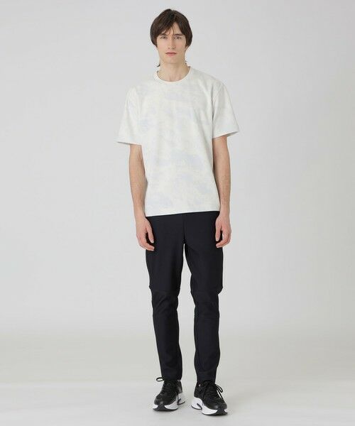 L新品 BLACK DESIGN グラフィック プリント ロゴ Tシャツ グレー セール】 【BLACK lab.】マーブルロゴグラフィックTシャツ