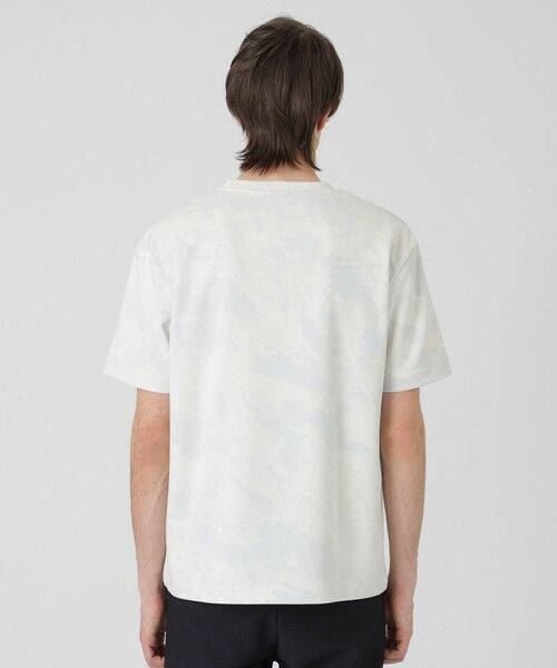 BLUE LABEL / BLACK LABEL CRESTBRIDGE / ブルーレーベル / ブラックレーベル・クレストブリッジ  カットソー | 【BLACK lab.】マーブルロゴグラフィックTシャツ | 詳細3