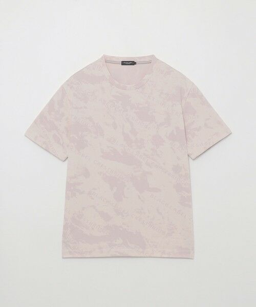 BLUE LABEL / BLACK LABEL CRESTBRIDGE / ブルーレーベル / ブラックレーベル・クレストブリッジ  カットソー | 【BLACK lab.】マーブルロゴグラフィックTシャツ | 詳細10