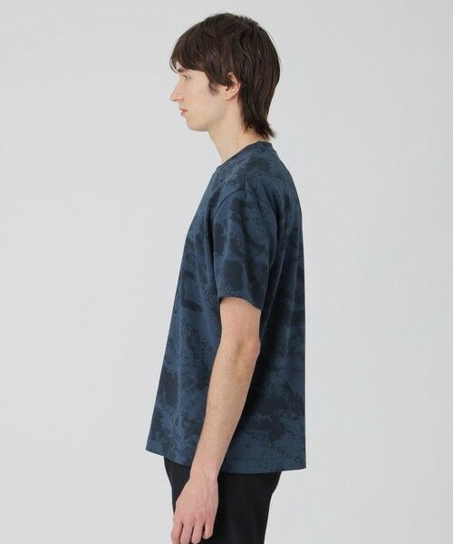 BLUE LABEL / BLACK LABEL CRESTBRIDGE / ブルーレーベル / ブラックレーベル・クレストブリッジ  カットソー | 【BLACK lab.】マーブルロゴグラフィックTシャツ | 詳細12