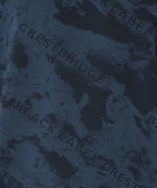 BLUE LABEL / BLACK LABEL CRESTBRIDGE / ブルーレーベル / ブラックレーベル・クレストブリッジ  カットソー | 【BLACK lab.】マーブルロゴグラフィックTシャツ | 詳細14