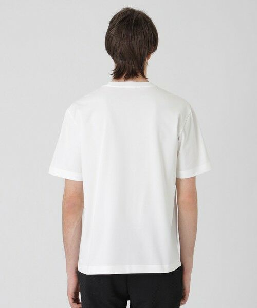 BLUE LABEL / BLACK LABEL CRESTBRIDGE / ブルーレーベル / ブラックレーベル・クレストブリッジ  カットソー | 【BLACK lab.】マーブルロゴグラフィックTシャツ | 詳細3