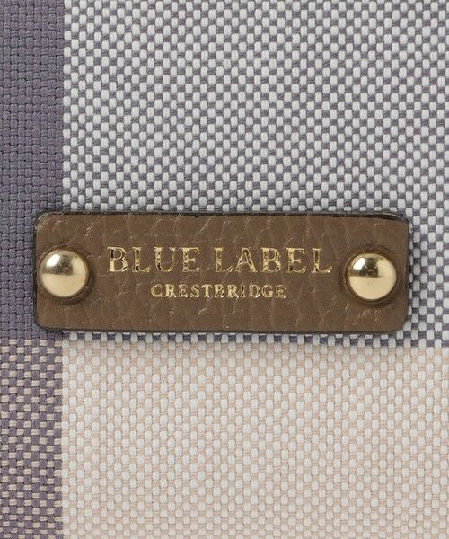 BLUE LABEL / BLACK LABEL CRESTBRIDGE / ブルーレーベル / ブラックレーベル・クレストブリッジ  ショルダーバッグ | クレストブリッジチェックキャンバススクエアミニトート | 詳細6