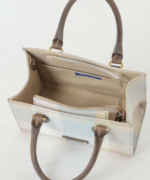BLUE LABEL / BLACK LABEL CRESTBRIDGE / ブルーレーベル / ブラックレーベル・クレストブリッジ  ショルダーバッグ | クレストブリッジチェックキャンバススクエアミニトート | 詳細12
