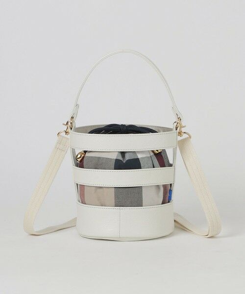 BLUE LABEL / BLACK LABEL CRESTBRIDGE / ブルーレーベル / ブラックレーベル・クレストブリッジ  ショルダーバッグ | レザーメッシュバケツミニショルダー | 詳細4