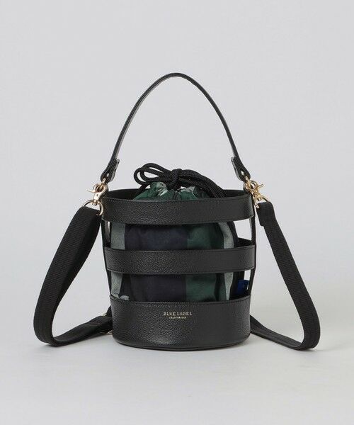 店舗限定】レザースタッズミニコロン（バッグ）｜BLUE LABEL