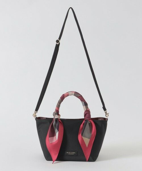BLUE LABEL / BLACK LABEL CRESTBRIDGE / ブルーレーベル / ブラックレーベル・クレストブリッジ  ショルダーバッグ | ナイロンスカーフミニトート | 詳細3