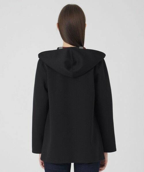 BLUE LABEL / BLACK LABEL CRESTBRIDGE / ブルーレーベル / ブラックレーベル・クレストブリッジ  その他アウター | クレストブリッジチェックリバーシブルダンボールミディ丈コーディガン | 詳細5