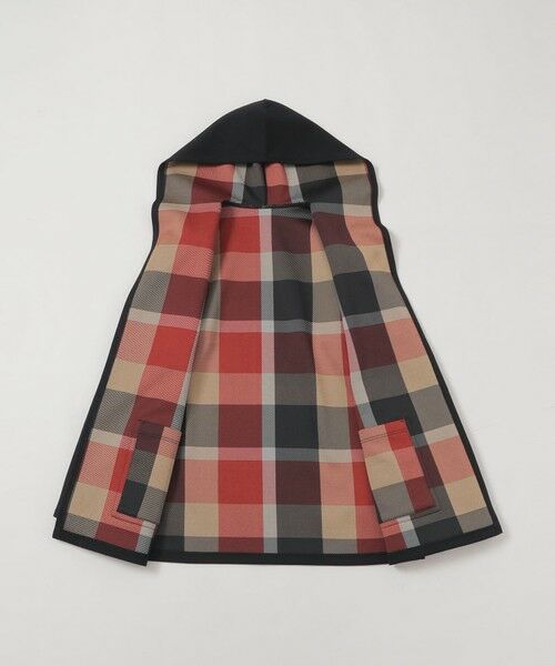 BLUE LABEL / BLACK LABEL CRESTBRIDGE / ブルーレーベル / ブラックレーベル・クレストブリッジ  その他アウター | クレストブリッジチェックリバーシブルダンボールミディ丈コーディガン | 詳細6