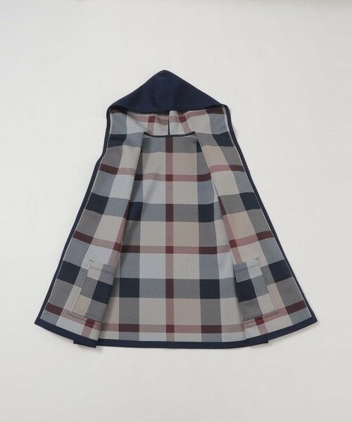 BLUE LABEL / BLACK LABEL CRESTBRIDGE / ブルーレーベル / ブラックレーベル・クレストブリッジ  その他アウター | クレストブリッジチェックリバーシブルダンボールミディ丈コーディガン | 詳細13