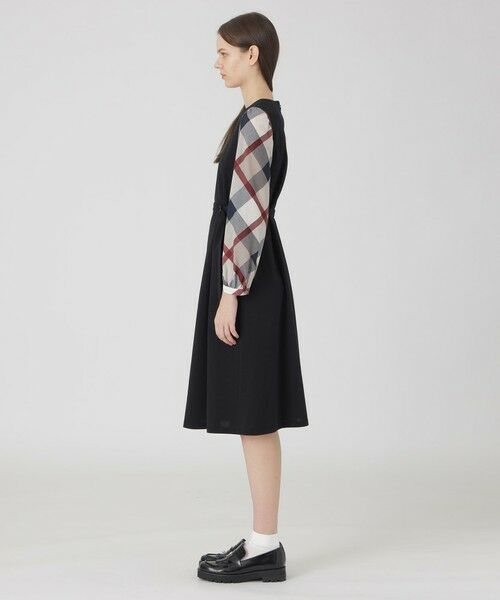 BLUE LABEL / BLACK LABEL CRESTBRIDGE / ブルーレーベル / ブラックレーベル・クレストブリッジ ドレス | コンパクトライトポンチサックドレス | 詳細2