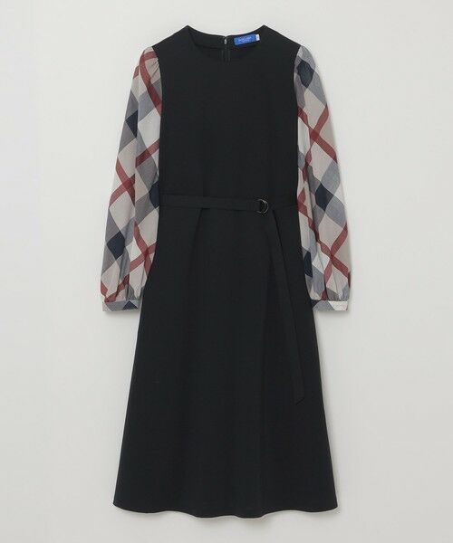 BLUE LABEL / BLACK LABEL CRESTBRIDGE / ブルーレーベル / ブラックレーベル・クレストブリッジ ドレス | コンパクトライトポンチサックドレス | 詳細7