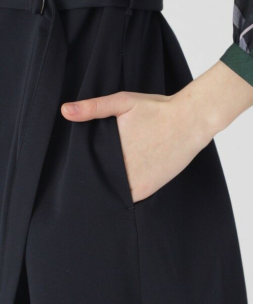 BLUE LABEL / BLACK LABEL CRESTBRIDGE / ブルーレーベル / ブラックレーベル・クレストブリッジ ドレス | コンパクトライトポンチサックドレス | 詳細13