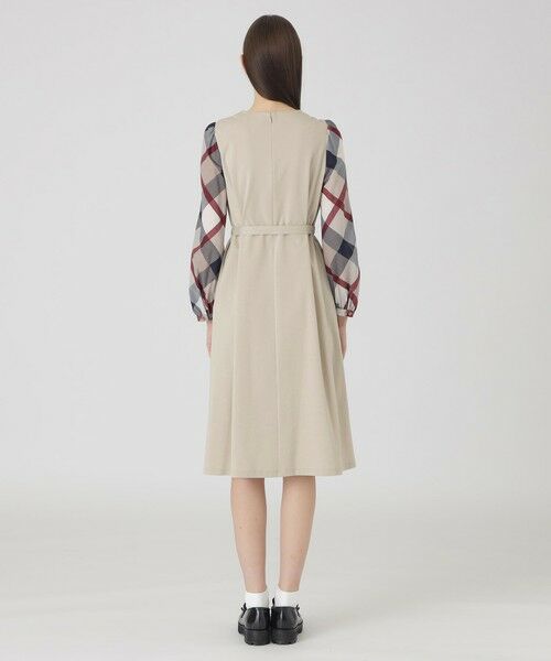 BLUE LABEL / BLACK LABEL CRESTBRIDGE / ブルーレーベル / ブラックレーベル・クレストブリッジ ドレス | コンパクトライトポンチサックドレス | 詳細17