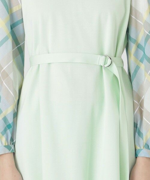 BLUE LABEL / BLACK LABEL CRESTBRIDGE / ブルーレーベル / ブラックレーベル・クレストブリッジ ドレス | コンパクトライトポンチサックドレス | 詳細25