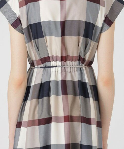 BLUE LABEL / BLACK LABEL CRESTBRIDGE / ブルーレーベル / ブラックレーベル・クレストブリッジ  ドレス | クレストブリッジチェックライトクロッシングツイルドレス | 詳細11