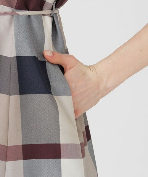 BLUE LABEL / BLACK LABEL CRESTBRIDGE / ブルーレーベル / ブラックレーベル・クレストブリッジ  ドレス | クレストブリッジチェックライトクロッシングツイルドレス | 詳細12