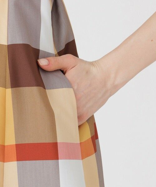 BLUE LABEL / BLACK LABEL CRESTBRIDGE / ブルーレーベル / ブラックレーベル・クレストブリッジ  ドレス | クレストブリッジチェックライトクロッシングツイルドレス | 詳細19