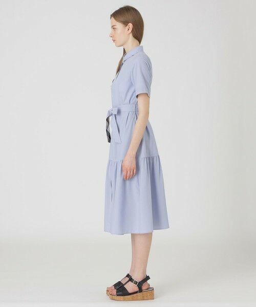 BLUE LABEL / BLACK LABEL CRESTBRIDGE / ブルーレーベル / ブラックレーベル・クレストブリッジ  ドレス | コットンライクナチュラルローンシャツドレス | 詳細1