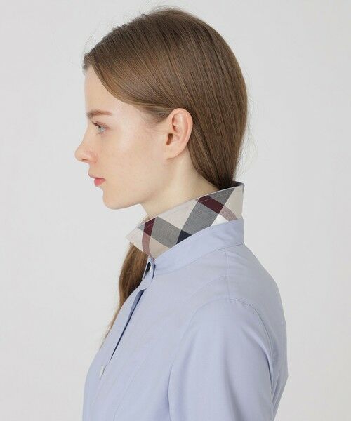 BLUE LABEL / BLACK LABEL CRESTBRIDGE / ブルーレーベル / ブラックレーベル・クレストブリッジ  ドレス | コットンライクナチュラルローンシャツドレス | 詳細7