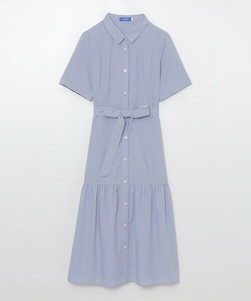 BLUE LABEL / BLACK LABEL CRESTBRIDGE / ブルーレーベル / ブラックレーベル・クレストブリッジ  ドレス | コットンライクナチュラルローンシャツドレス | 詳細9