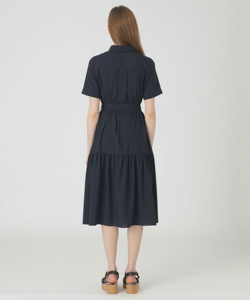 BLUE LABEL / BLACK LABEL CRESTBRIDGE / ブルーレーベル / ブラックレーベル・クレストブリッジ  ドレス | コットンライクナチュラルローンシャツドレス | 詳細11