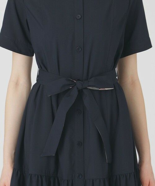 BLUE LABEL / BLACK LABEL CRESTBRIDGE / ブルーレーベル / ブラックレーベル・クレストブリッジ  ドレス | コットンライクナチュラルローンシャツドレス | 詳細12