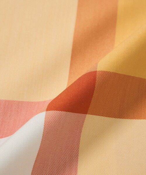 BLUE LABEL / BLACK LABEL CRESTBRIDGE / ブルーレーベル / ブラックレーベル・クレストブリッジ  ドレス | 【WEB限定】クレストブリッジチェッククロッシングツイルパフスリーブドレス | 詳細21