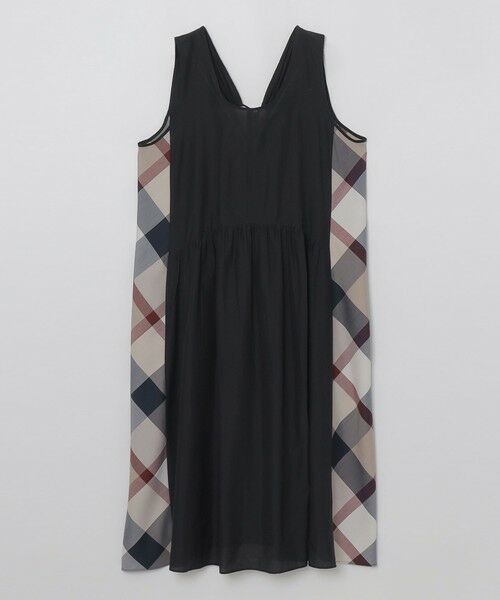 BLUE LABEL / BLACK LABEL CRESTBRIDGE / ブルーレーベル / ブラックレーベル・クレストブリッジ  ドレス | 【WEB限定】ナイロンコットンタフタパーシャルチェックジャンパースカート | 詳細6