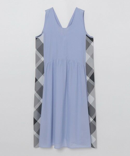 BLUE LABEL / BLACK LABEL CRESTBRIDGE / ブルーレーベル / ブラックレーベル・クレストブリッジ  ドレス | 【WEB限定】ナイロンコットンタフタパーシャルチェックジャンパースカート | 詳細8