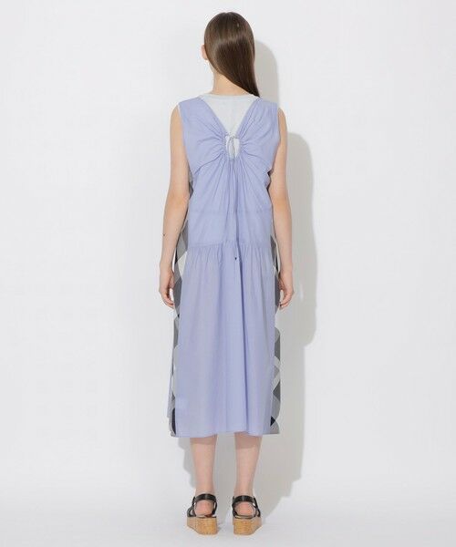 BLUE LABEL / BLACK LABEL CRESTBRIDGE / ブルーレーベル / ブラックレーベル・クレストブリッジ  ドレス | 【WEB限定】ナイロンコットンタフタパーシャルチェックジャンパースカート | 詳細10
