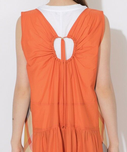 BLUE LABEL / BLACK LABEL CRESTBRIDGE / ブルーレーベル / ブラックレーベル・クレストブリッジ  ドレス | 【WEB限定】ナイロンコットンタフタパーシャルチェックジャンパースカート | 詳細18