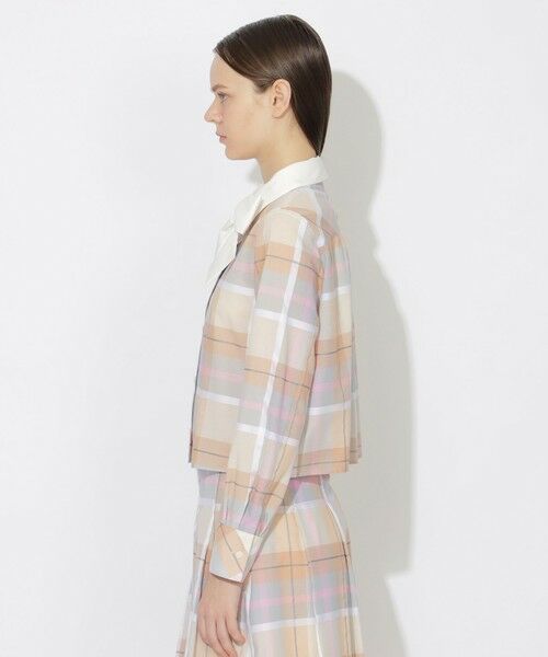 BLUE LABEL / BLACK LABEL CRESTBRIDGE / ブルーレーベル / ブラックレーベル・クレストブリッジ  シャツ・ブラウス | クレストブリッジチェックシャドードビーブラウス | 詳細2