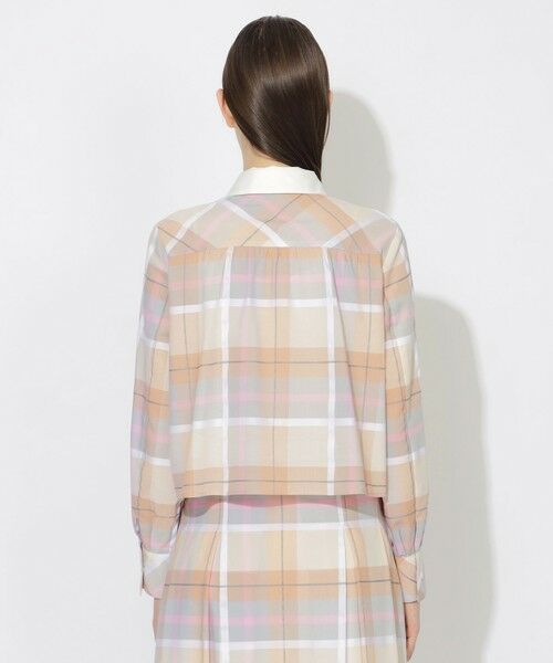 BLUE LABEL / BLACK LABEL CRESTBRIDGE / ブルーレーベル / ブラックレーベル・クレストブリッジ  シャツ・ブラウス | クレストブリッジチェックシャドードビーブラウス | 詳細3