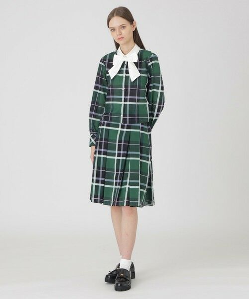 BLUE LABEL / BLACK LABEL CRESTBRIDGE / ブルーレーベル / ブラックレーベル・クレストブリッジ  シャツ・ブラウス | クレストブリッジチェックシャドードビーブラウス | 詳細16