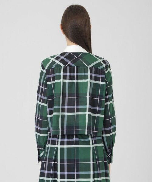 BLUE LABEL / BLACK LABEL CRESTBRIDGE / ブルーレーベル / ブラックレーベル・クレストブリッジ  シャツ・ブラウス | クレストブリッジチェックシャドードビーブラウス | 詳細18