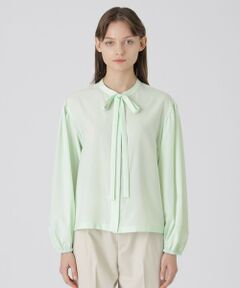 BLUE LABEL / BLACK LABEL CRESTBRIDGE / ブルーレーベル / ブラックレーベル・クレストブリッジ  シャツ・ブラウス | コットンライクナチュラルローンボウブラウス