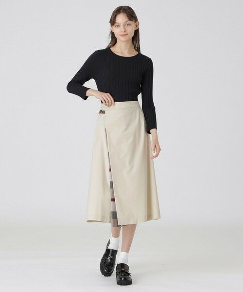 BLUE LABEL / BLACK LABEL CRESTBRIDGE / ブルーレーベル / ブラックレーベル・クレストブリッジ  ニット・セーター | ランダムリブニットプルオーバー | 詳細6