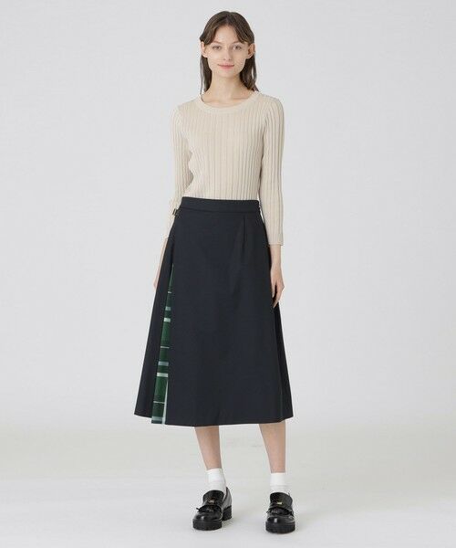 BLUE LABEL / BLACK LABEL CRESTBRIDGE / ブルーレーベル / ブラックレーベル・クレストブリッジ  ニット・セーター | ランダムリブニットプルオーバー | 詳細11