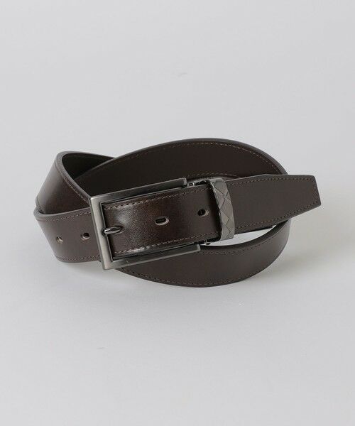 BLUE LABEL / BLACK LABEL CRESTBRIDGE/ブルーレーベル / ブラックレーベル・クレストブリッジ サルカンチェックバックルアンティークレザーベルト ブラウン9 F BLUE LABEL / BLACK LABEL CRESTBRIDGE/ブルーレーベル / ブラックレーベル・クレストブリッジ サルカンチェックバックルアンティークレザーベルト ブラウン9 F